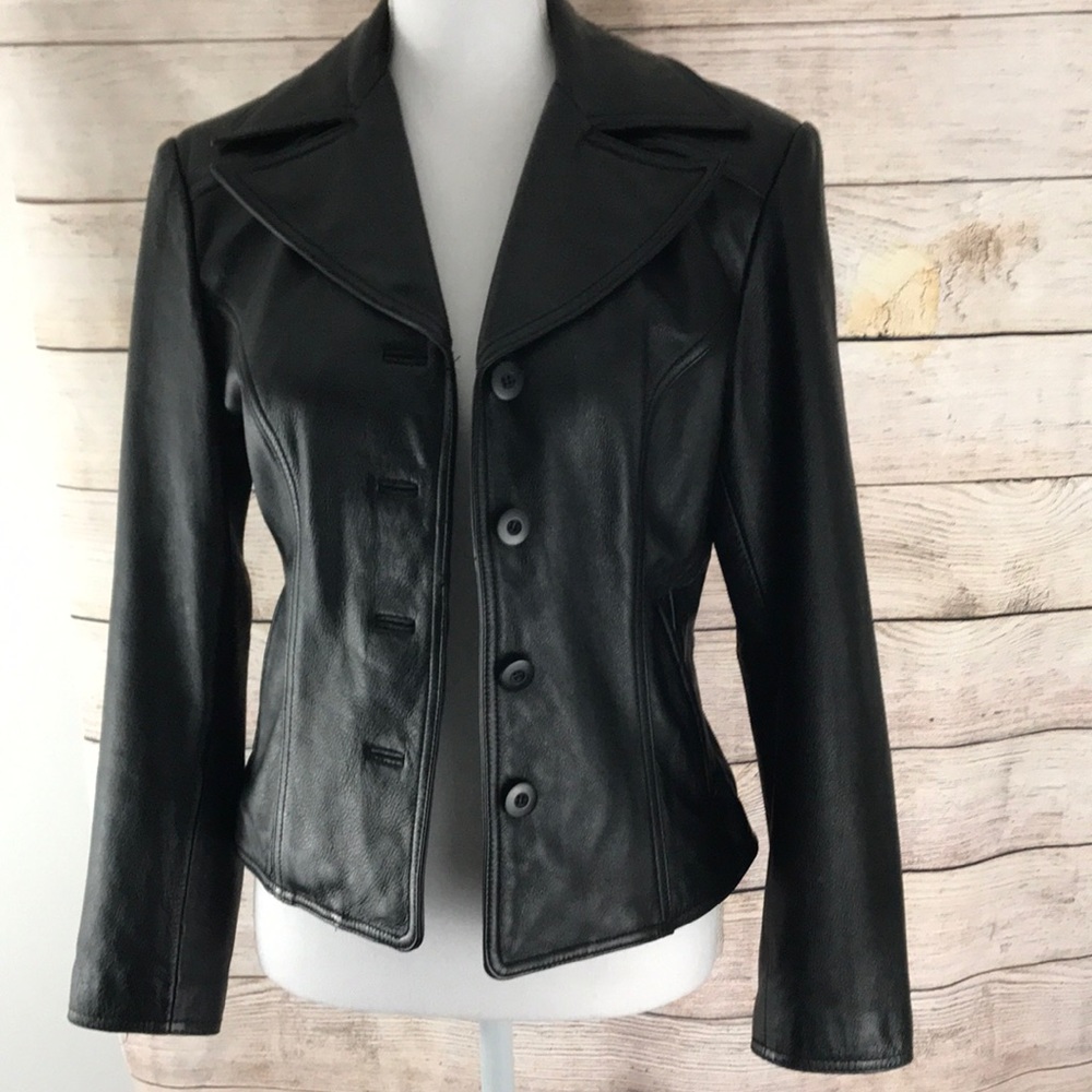 Wilson’s leather blazer  jacket vintage